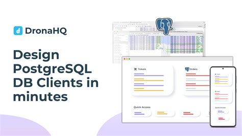 Postgresql Client Build Postgresql Gui In Minutes Using Dronahq