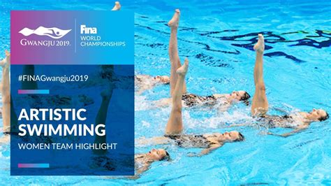 Artistic Swimming Women Team Highlight Top Moments Fina World