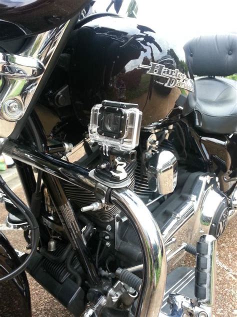 Purchase GoPro Camera Mount Fits Harley And Other Motorcycles Engine