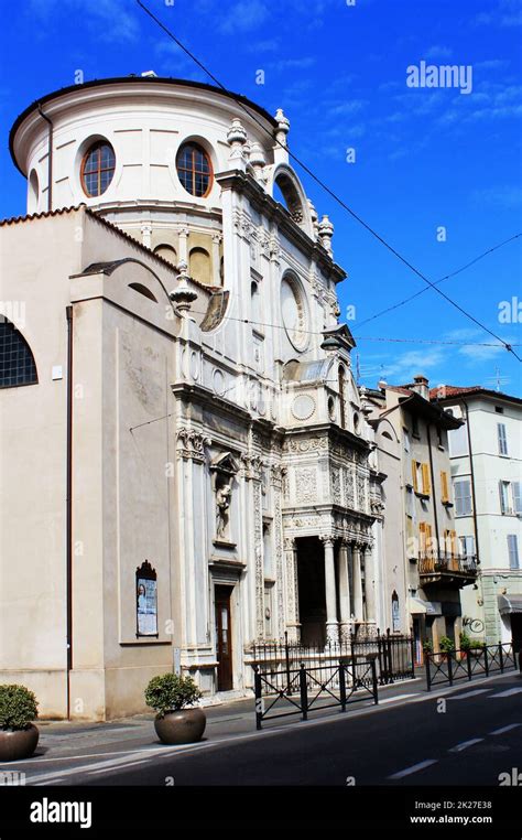 Brescia The Church Chiesa Di Santa Maria Dei Miracoli Stock Photo Alamy