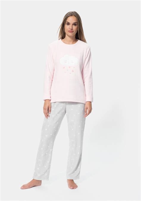 Pijama Dos Piezas Polar Para Mujer Tex Ofertas Carrefour Online