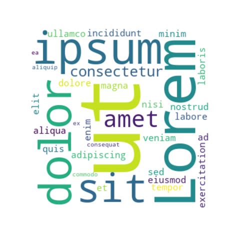 Wordclouds in Python | PYTHON CHARTS