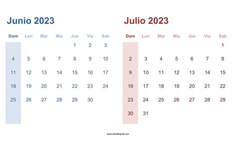 Calendario Junio Y Julio 2024 Para Imprimir Brook Collete