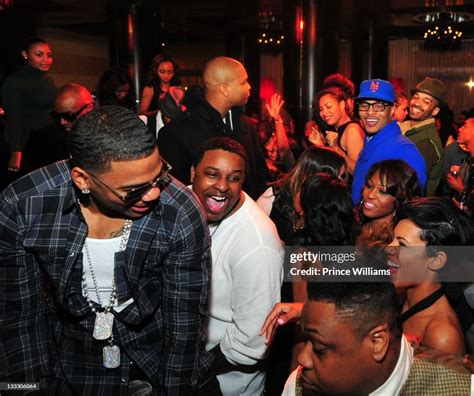 Nelly Kuntry And Ti Attends Nellys Birthday Party At The Vanquish