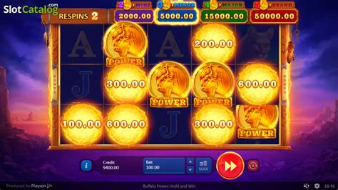 Buffalo Power Hold And Win Slot Review Free Play