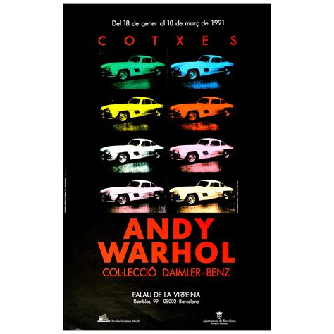 Andy Warhol Exhibit Posters