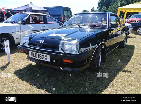 A 1981 Opel Manta SR Berlinetta Parked On Display At The 47th Historic