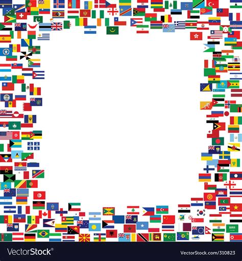 World flags Royalty Free Vector Image - VectorStock