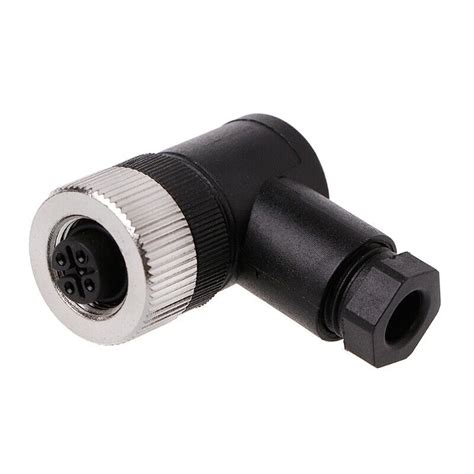 Pg7 Sensor Connector Ip67 458 Pin Malefemale Straightright Angle M12 Plug Ebay