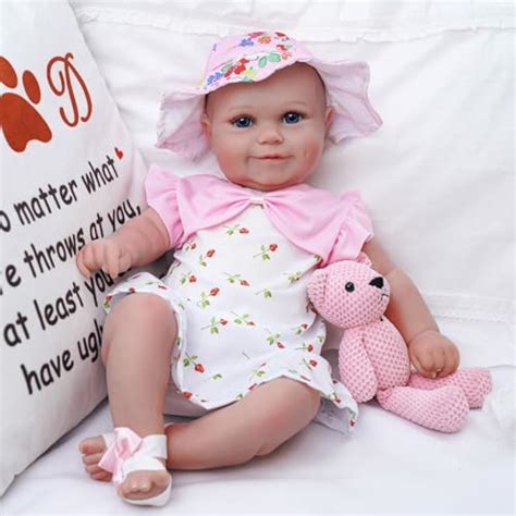 Babeside Reborn Baby Dolls 20inch Cute Soft Full Vinyl Realistic