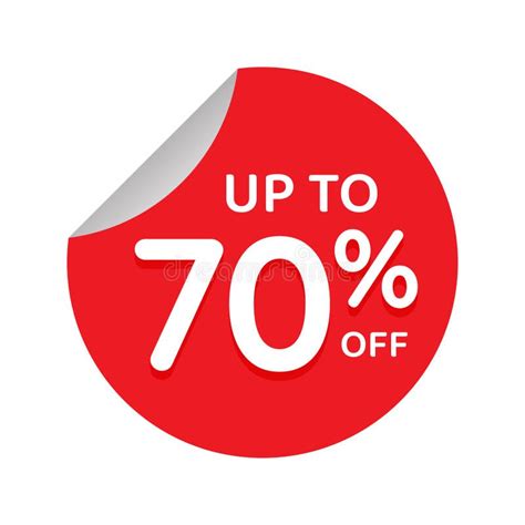 Up To Percentage Off Sale Discount Offer Price Sign Special Offer