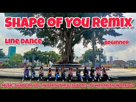 SHAPE OF YOU REMIX Line Dance Beginner Suki Choi Sally Hung Demo