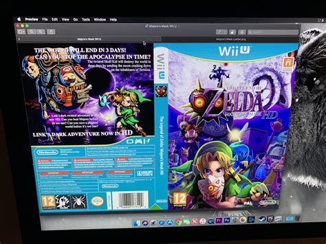 Custom Majoras Mask Wii U Rcustomcovers