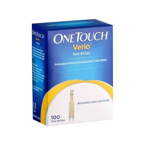 One Touch Verio Glucometer Test Strip Uses Price Dosage Side