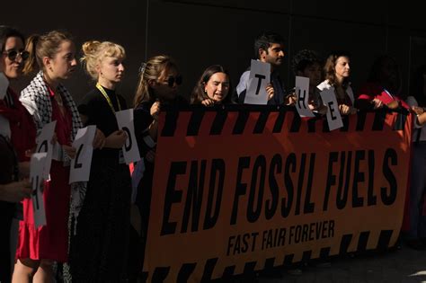 As Cop Negotiators Wrestle With Fossil Fuels Activists Urge Them To