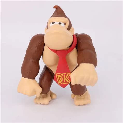 12cm Donkey Kong Super Mario Bros PVC Action Figure Toys Donkey Kong ...