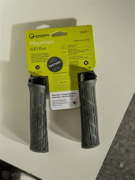 Nov Gripy Ergon Ge Evo Factory Frozen Stealth Gripy Na Bicykel