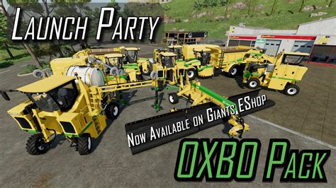 OXBO Pack Launch Party Now Available On Giants EShop Farming