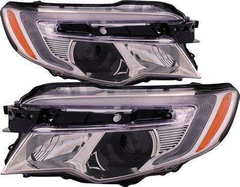 Amazon Perde Headlight Set Full Led W Led Drl Lens Compatible With