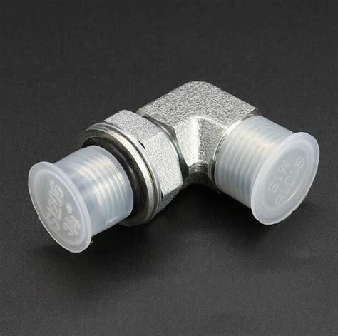 2024 Wholesale Adjustable Bsp Male 90 Degree Elbow Hydraulic Fittings