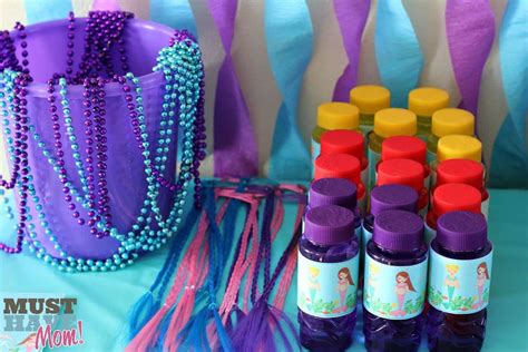 Mermaid Birthday Party Ideas! Decor, Free Mermaid Printables & Party ...