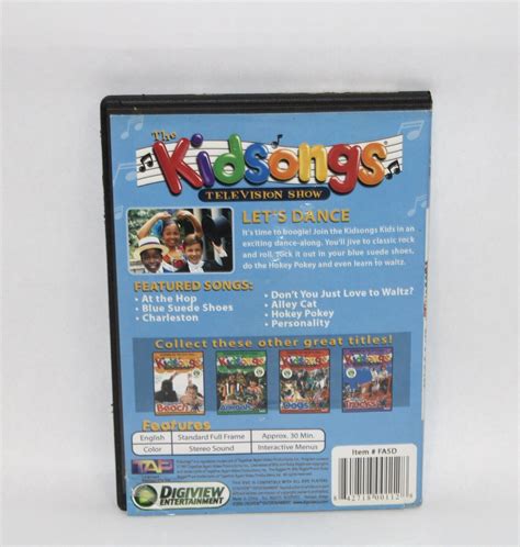 Kidsongs Television Show Lets Dance Dvd Very Good Ebay