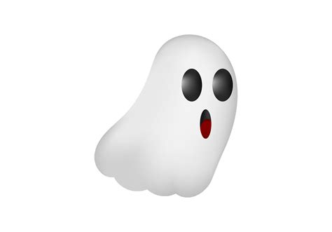 illustration of ghost with funny face 11509007 Vector Art at Vecteezy