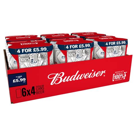 Budweiser Beer 24 X 440ml Best One