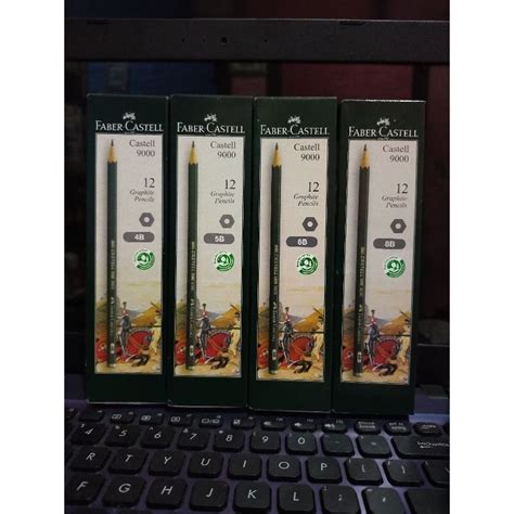 Jual Pensil Pencil Faber Castell 4B 5B 6B 8B Feber Castel Shopee