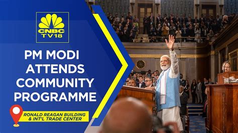 PM Modi LIVE PM Narendra Modi Addresses Indian Diaspora At Ronald