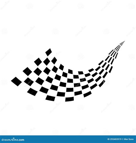 Race Flag Icon Design Stock Vector Illustration Of Motion 293403919