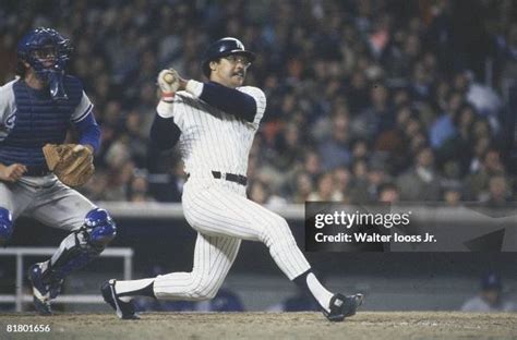 Reggie Jackson 1977 World Series Photos and Premium High Res Pictures ...