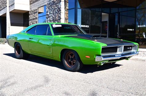 1969 Dodge Charger Rt Green