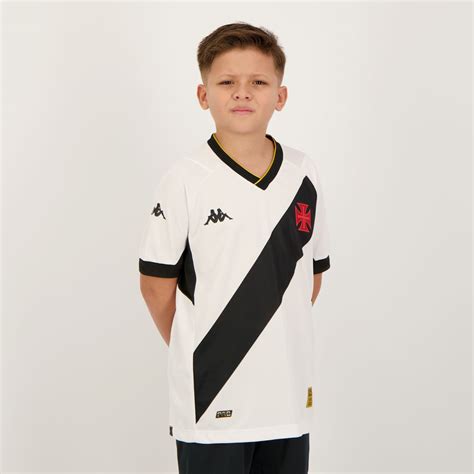 Camisa Kappa Vasco Ii Juvenil Futfanatics