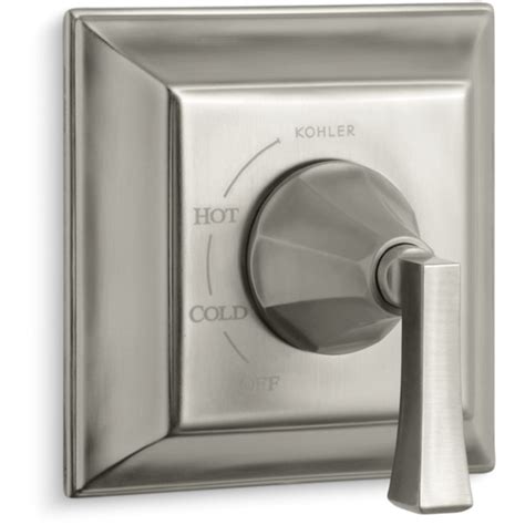 Kohler Vibrant Brushed Nickel 1 Handle Lever Shower Faucet Handle In The Shower Faucet Handles