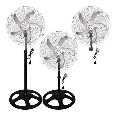 Turbo Ventilador Embassy En Pie Pared Piso Velocid