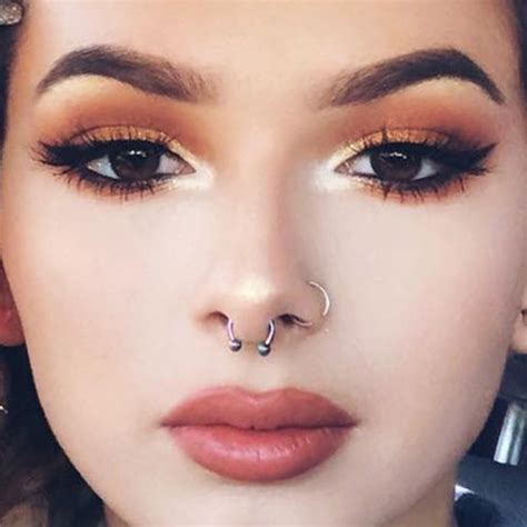 Zhavia Ward Nose Nostril Septum Piercing Steal Her Style