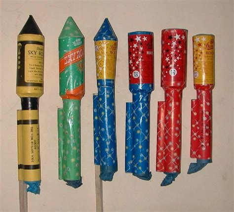 Standard Fireworks Bonfire Night Vintage Memory Firecracker Star