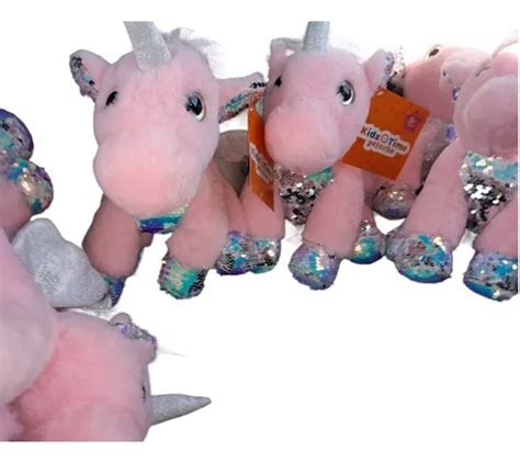 Peluches Unicornio Con Alas Color Rosa MercadoLibre