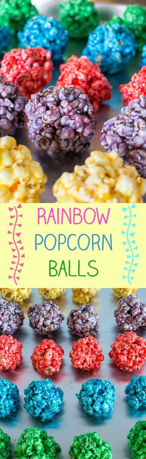 How to Make Rainbow Popcorn Balls - Brooklyn Farm Girl | Recipe ...