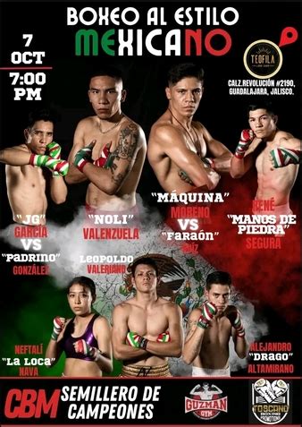 Boxeo al Estilo Mexicano | Boxing Event | Tapology