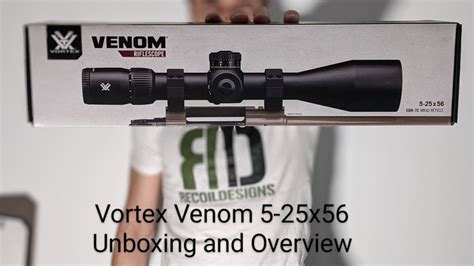 Vortex Venom 5 25x56 Unboxing And Overview YouTube