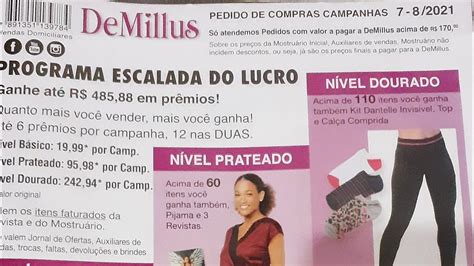 DEMILLUS FOLHETO DO REVENDEDOR CAMPANHA 07 08 2021 YouTube