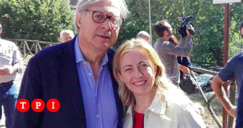 Meloni Accolgo le dimissioni di Sgarbi Ma lui farà ricorso al Tar