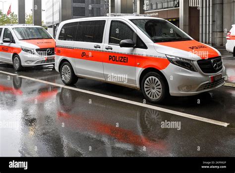 Police car Zurich Cantonal Police, Switzerland, Europe Stock Photo - Alamy