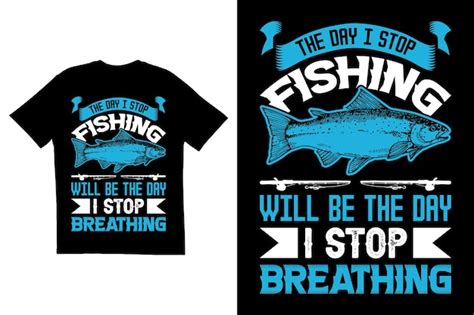 Premium Vector Creative Fishing T Shirt Design