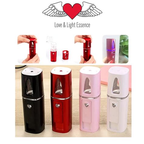 Mini Handheld Personal Essential Oil Diffuser Love And Light Essence