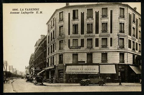 Saint Maur des Fossés La Varenne avenue Lafayette Carte postale