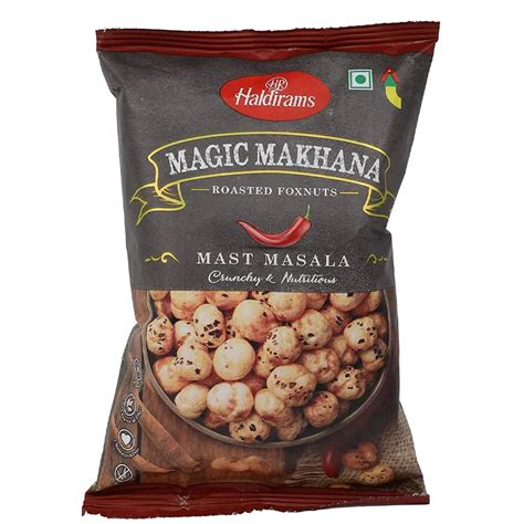 Haldiram S Magic Makhana Roasted Foxnuts Mast Masala Crunchy And