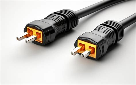 Premium Photo | Power Cables and Connectors for Electrical Connections